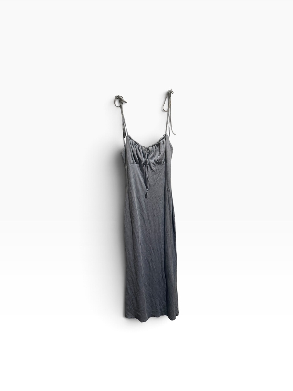 SHEIN Women's midi slip dress with tie straps